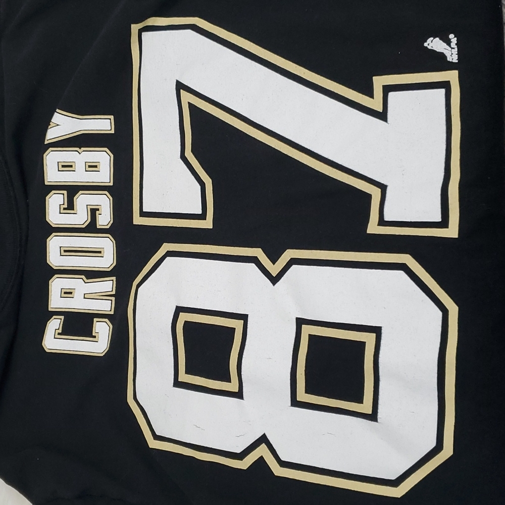 Reebok NHL Pittsburg Penguins Crosby #87 t-shirt cotton size XL - Picture 4 of 4